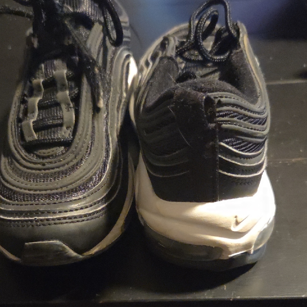 Nike Black and White Air Max Sneakers